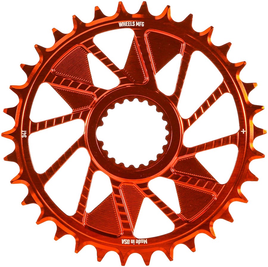 34T Direct Mount Chainring - 7075 Aluminum Hyperglide Compatible 15mm 15490₽