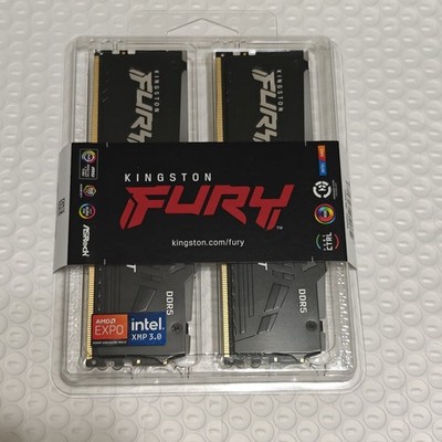 Kingston FURY 64GB KIT DDR5 6400 RGB Memory DIMM KF564C32BBEAK2-64 AMD EXPO XMP