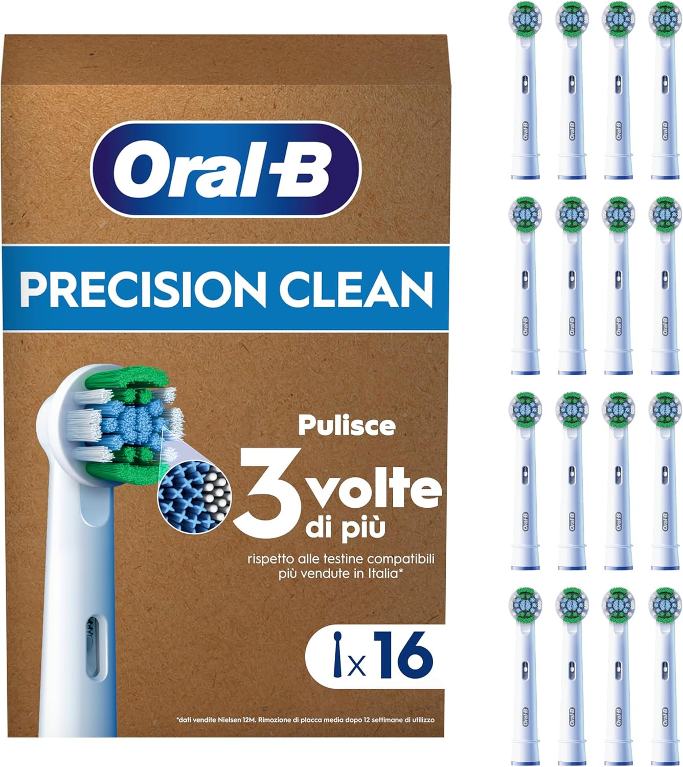 Oral-B Testine Spazzolino Elettrico x16 - Risparmio Garantito Online