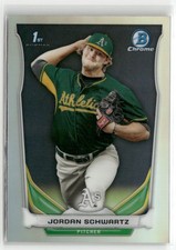 2014 Bowman Draft #CDP119 Jordan Schwartz Chrome Refractors ☘️225
