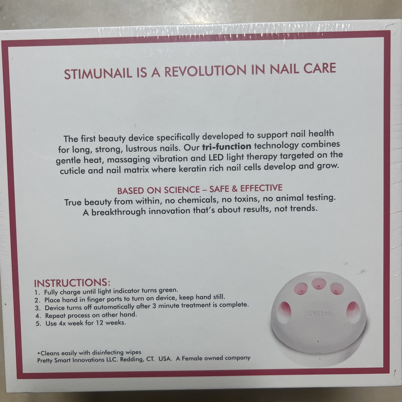 Stimunail - Nail Wellness Device - Supports Grow Long Strong Nails - Gentle H...