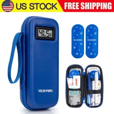 Insulin Cooler Travel Case TSA Approved, Refrigerated Medicine Travel Case with