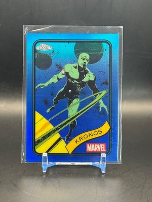 2025 Topps Chrome Marvel KRONOS #25 Blue Refractor (099) /299 RAW