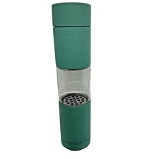 Asobu Flavor U See Fruit Infuser 18/8 Stainless Steel Water Bottle 16oz. Aqua