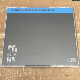 Lords of the Rising Sun CIB Turbografx 16 CD NEC DUO Complete With Box Extras