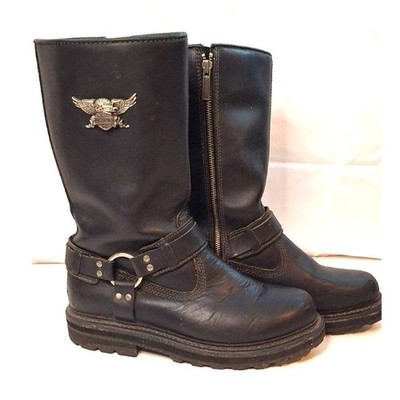 Harley Davidson Stratus 95143 Harness Motorcycle Boots Mens Size 9.5