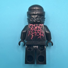 Lego Ninjago NRG Cole Minifigure 9572 RARE No Cracks! See desc