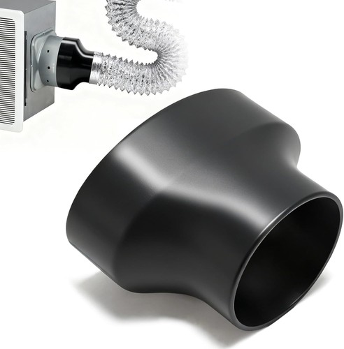 4" auf 3" Kanal Reduzierstück kompatibel mit Panasonic WhisperValue Serie Abluftventilatoren - Bild 1 von 6