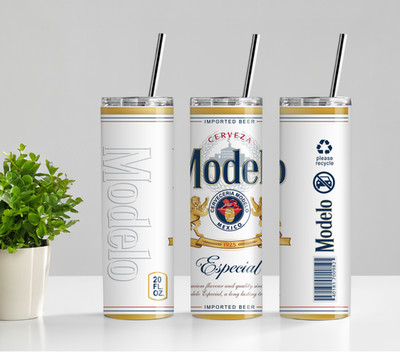Modelo Skinny 20oz Tumbler W/ Lid & Straw