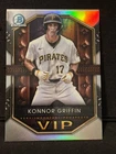 2025 KONNOR GRIFFIN  BOWMAN CHROME REFRACTOR VIP ROOKIE CARD #VIP-20 🔥