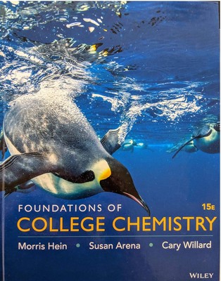 Foundations of College Chemistry, 15e WileyPLUS Card with Loose-Leaf Set