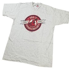 Vintage Single Stitch St. Louis Cardinals 1992 Anniversary T-Shirt Large