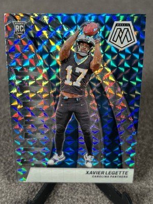 2024 Panini Mosaic Elevate Xavier Legette #10 Mosaic Prizm (RC) Carolina Panther