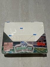 1999 TOPPS MLB ‘99 OPENING DAY BOX 24 PACKS 7 cards per pack Factory Sealed