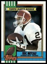 1990 Topps #157 Eric Metcalf