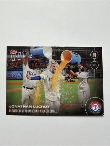 2016 Topps Now 463 Jonathan Lucroy