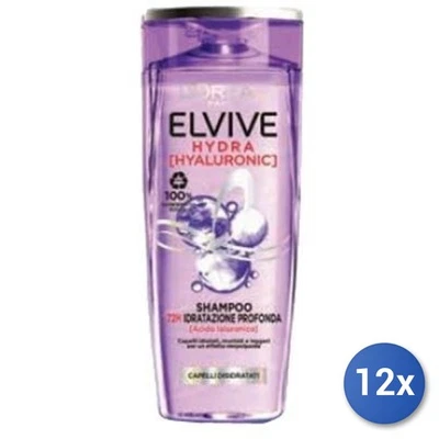 12x Elvive Shampoo Mit Hyaluronsäure 250 Ml - Bild 1 von 3