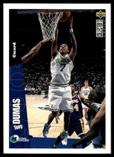 Tony Dumas 1996-97 Collector's Choice  #35 Mavericks NBA READ FREE SHIPPING
