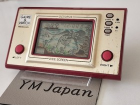Nintendo OC-22 OCTOPUS LSI Game and Watch Used Vintage Retro Japan #05165169