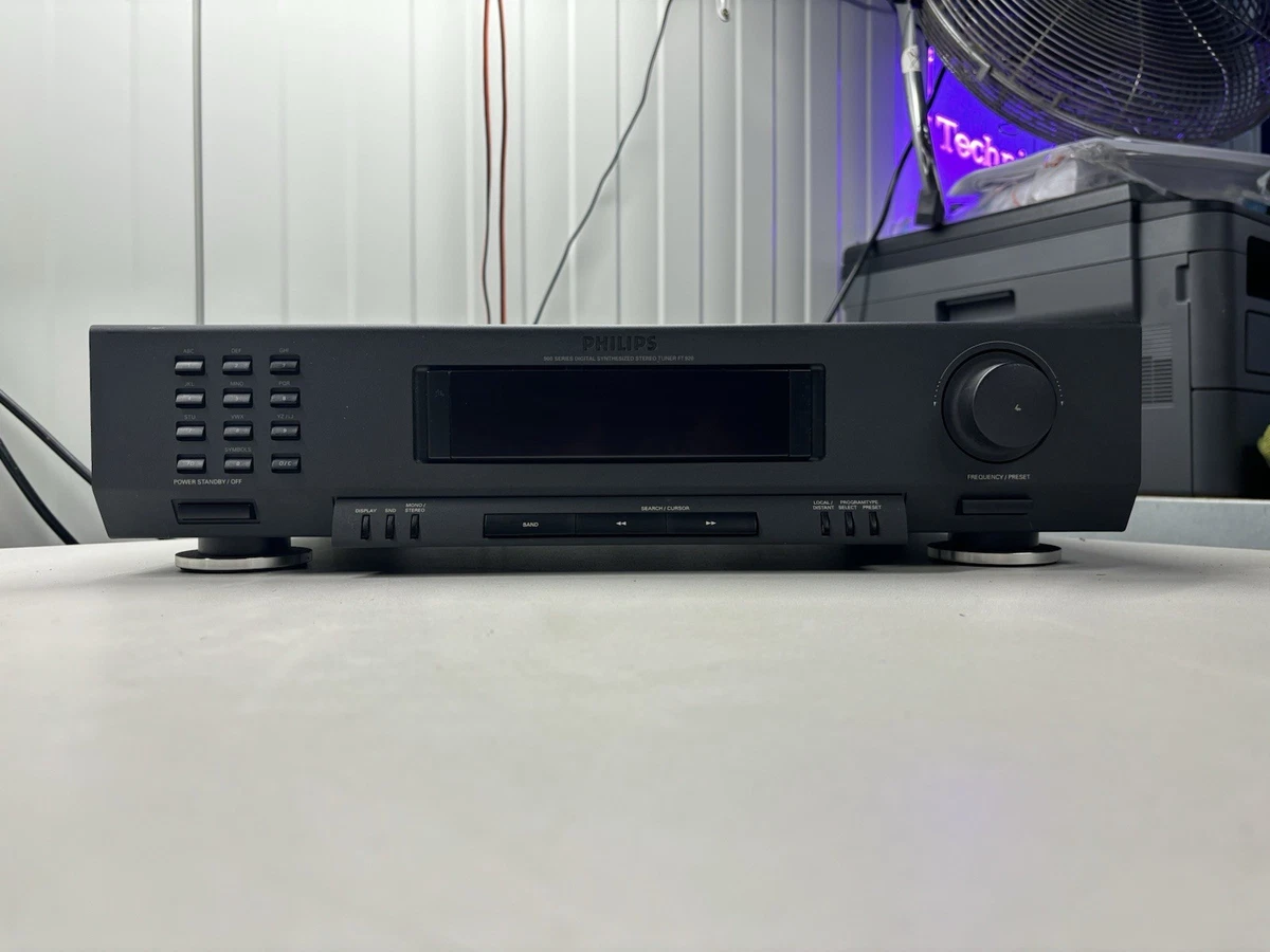 Sintonizador estéreo PHILIPS 70 FT920 negro HiEnd Series 900 - funciona bien