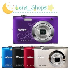 Nikon COOLPIX S2600 Digital Camera 14.0MP 5x Optical Zoom Exposure Compensation