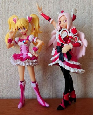 Fresh Precure Cutie Figurenset Cure Peach and Cure Passion Sammler Japan