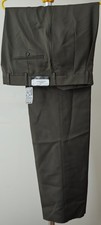 Joseph A. Bank Executive Collection Wool Gabardine Unhemmed 38R NWT Green
