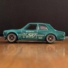 Hot Wheels 2021 Super Treasure Hunt Datsun 510 - Darker Color Variation - Loose