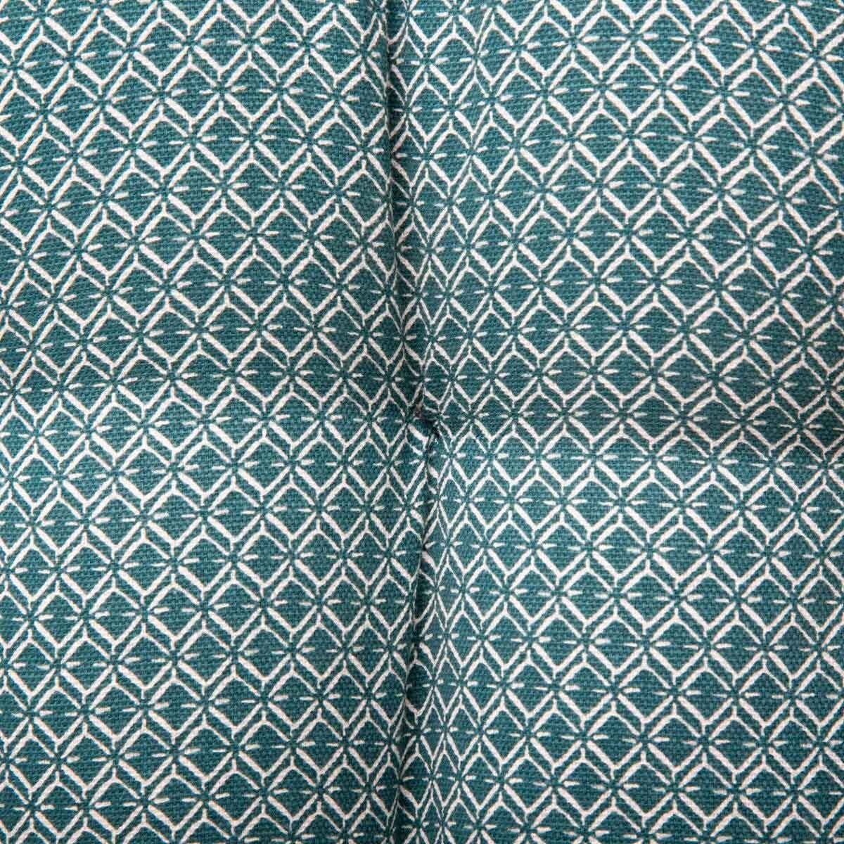 Matelas de sol 4 pompons Otto 60x120cm rembourrage dense isolant bleu - 4