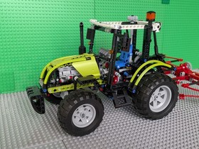 LEGO Technic Tractor / Dune Buggy (8284) - Complete - With Manual 