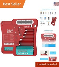 Battery Tester, LCD Display Universal Battery Checker for AA AAA C D 9V CR203...