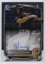 2025 Bowman Chrome Prospect Auto Jhonny Severino #CPA-JS Auto rw6