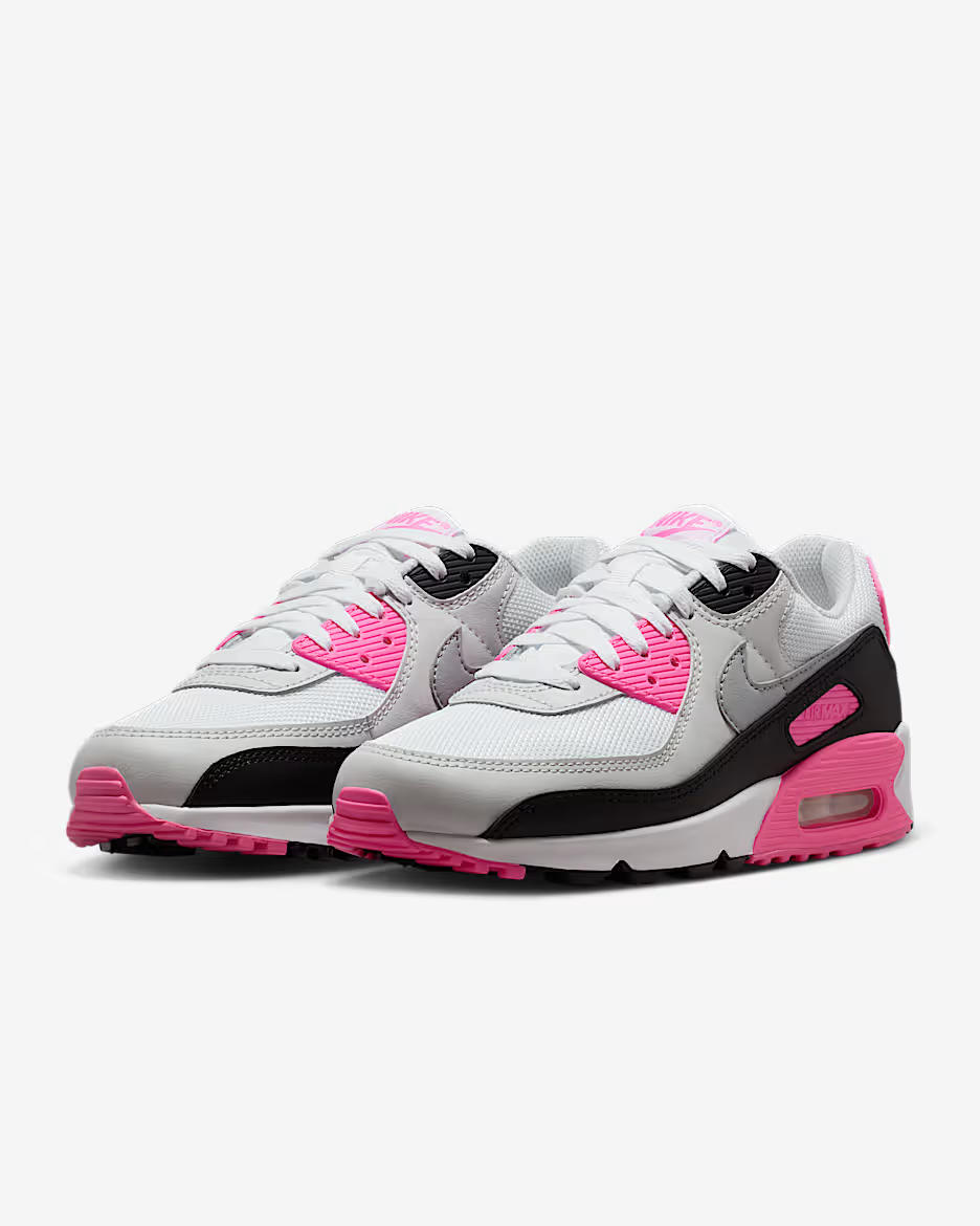 NIKE WMNS AIR MAX 90 ナイキ ウィメンズ エア マックス 90 レディース WHITE/PINK GLOW/BLACK/WOLF GREY ホワイト IM4613-100 Nike WMNS Air Max 90 