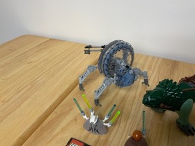 LEGO Star Wars 7255 General Grievous Chase 100% Mini Figs, manual, no box