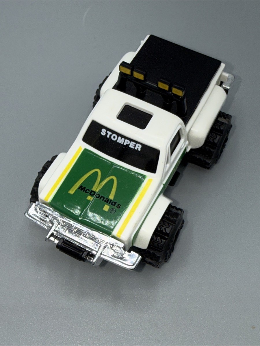 McDonald's Chevy Truck White 1980's Stomper Schaper PROMO Vtg