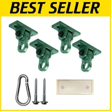Easy Install Swing Hangers Screws Bolts - 4 Pack