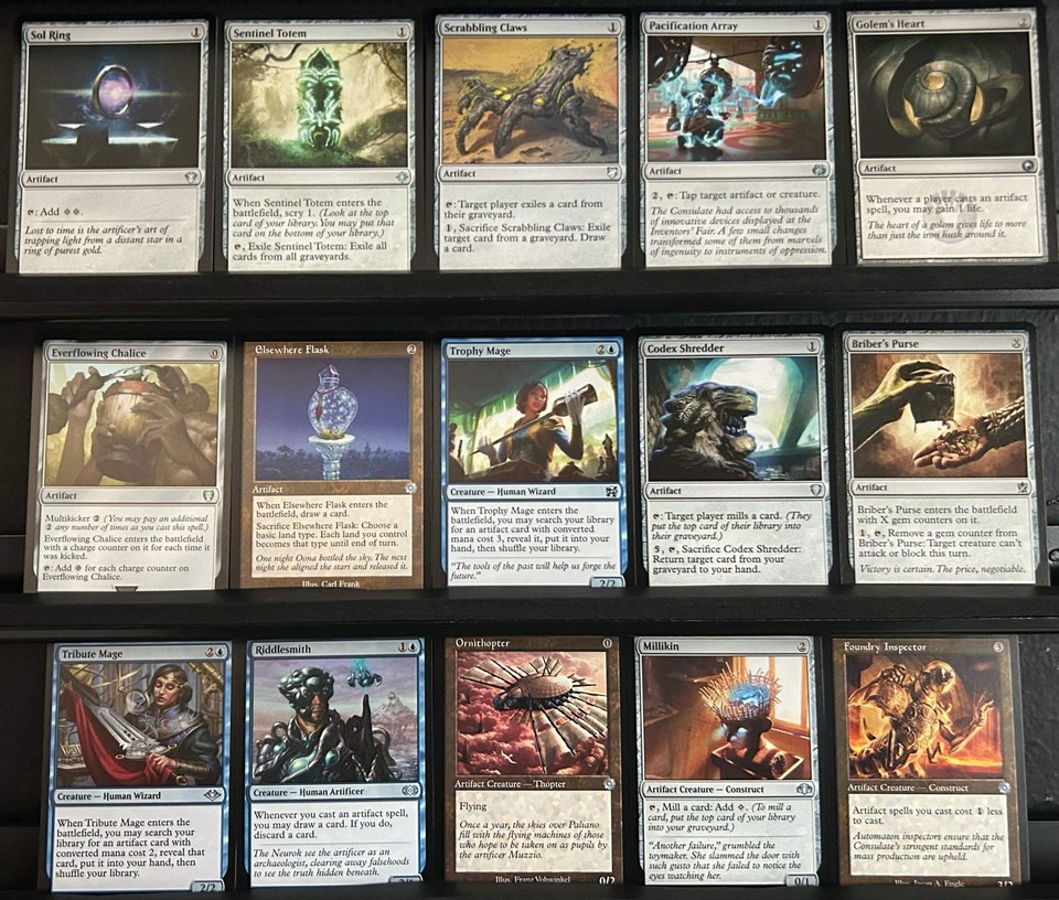 ***Custom Commander Deck*** Urza, Lord High Artificer - Artifact Storm