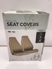 Pilot Sc-679 Dallas Universal Car Seat Cover Set Beige Pair