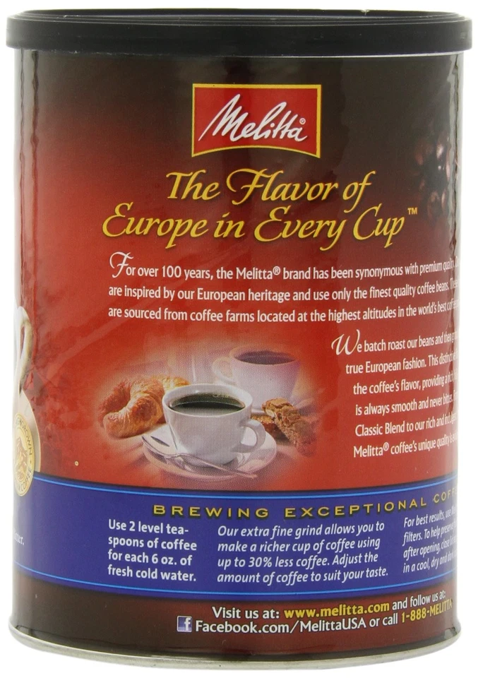 Cápsulas de café torrado médio Melitta 11 onças sabor premium frescor de cerveja kosher - Imagem 3 de 4