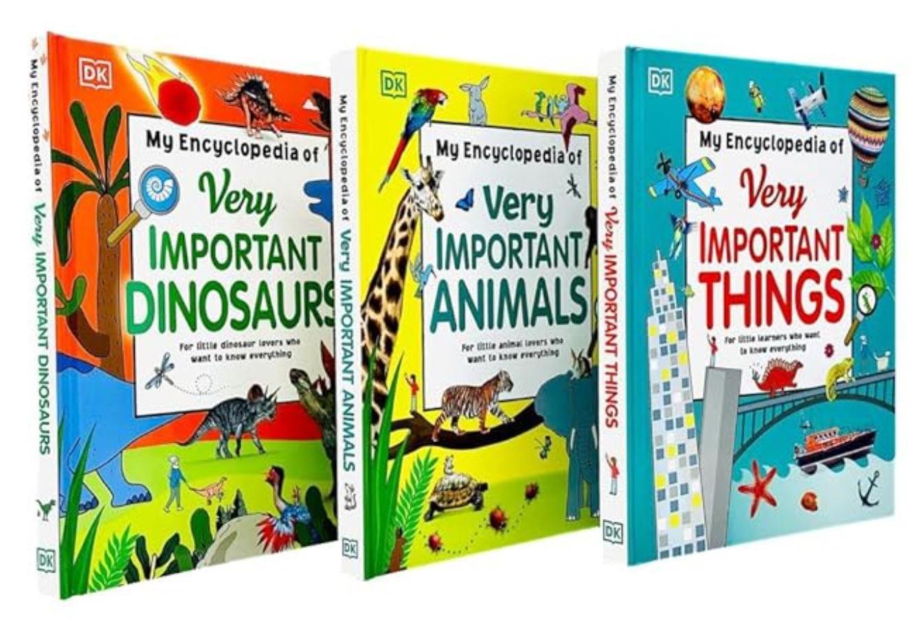 My Encyclopedia of Very Important Things Collection 3 Books Set By DK