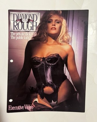 Diamond in The Rough Debi Diamond 8.5''x11'' Adult Film Ad Slick Promo