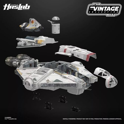 Star Wars The Vintage Collection Haslab THE GHOST + Figures BNIB Sealed - Picture 14 of 18