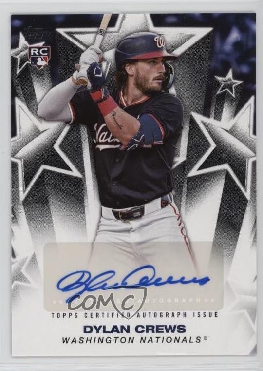 2025 Topps Series 1 Baseball Stars Auto Dylan Crews #BSA-DC Auto uk2