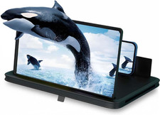 2026 New Screen Magnifier for Cell Phone,3D HD Big Screen Phone Magnifier,Foldab