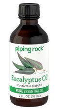 Eucalyptus Essential Oil  2 fl oz 59 mL  Pure  by Piping Rock