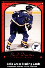 2000-01 Topps Premier Plus Pavol Demitra #45 St. Louis Blues NHL Hockey 