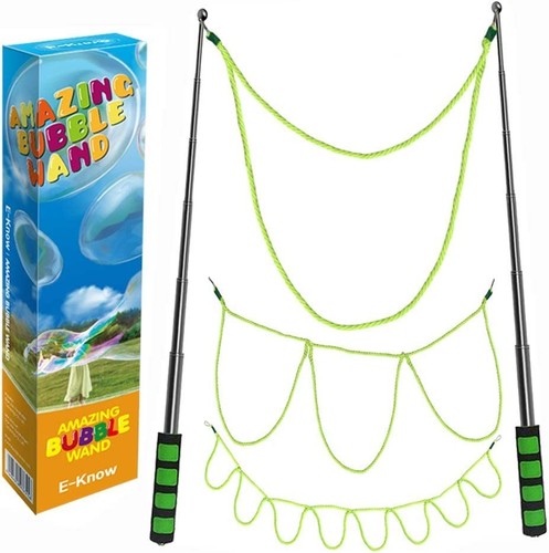 Bubble Wand,3 Style Giant Bubble Wand Outdoor Toy for , Recyclable Stainless ...