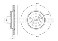 Disque de frein Peugeot 403