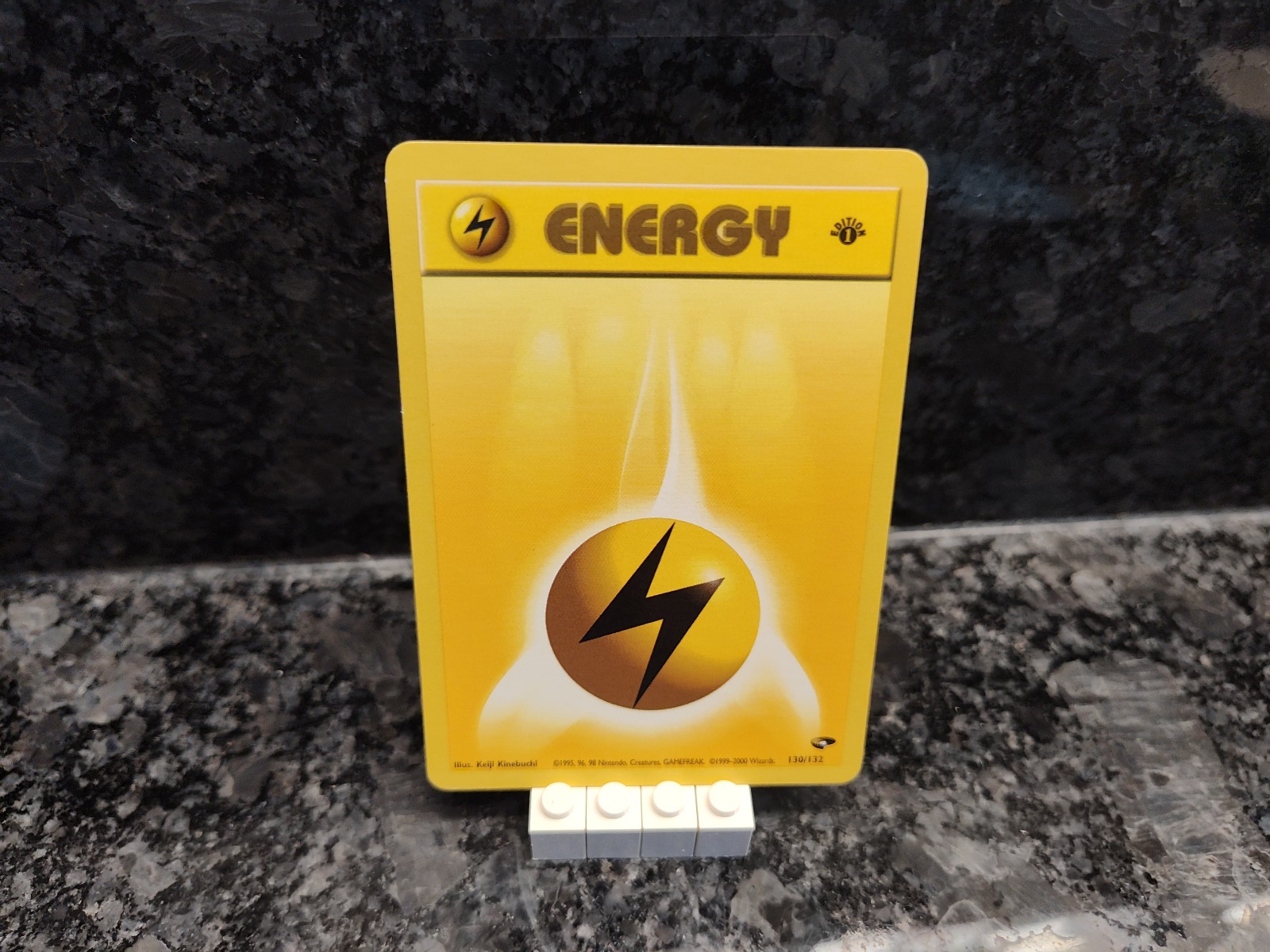 Pokemon Gym Challenge 130/132 Lightning Energy Trading Card 1st Edition