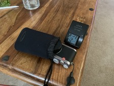 Leica X1 Digital Camera 12.2MP with 24mm f/2.8 Fixed Lens and Charger
